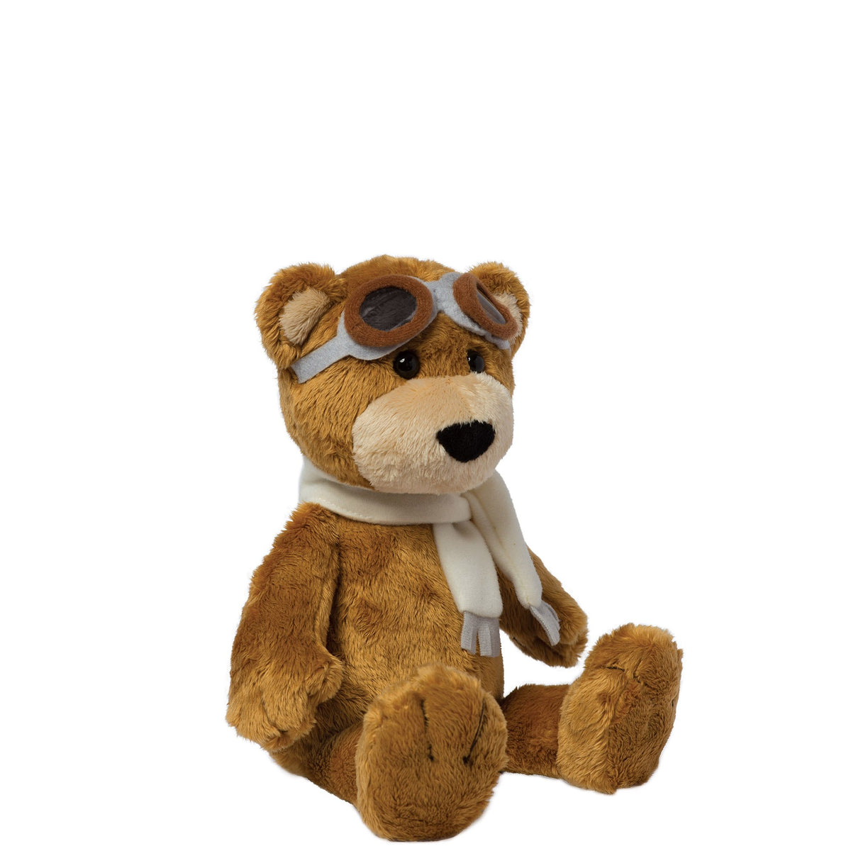 Manhattan Toy Aviator Teddy Bear care instructions emphasize gentle surface wash.