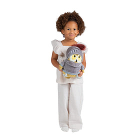 Manhattan Toy Knight Owl safety tested premium plush for all ages