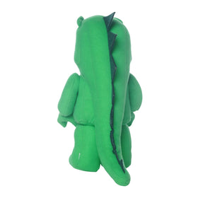 Embroidered details enhance the LEGO-inspired costume on Lizard Man.