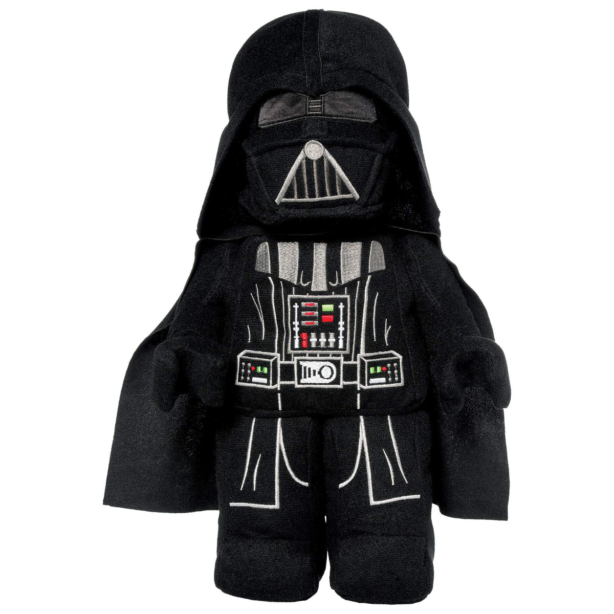 Manhattan Toy Darth Vader plush standing for display and imaginative play.