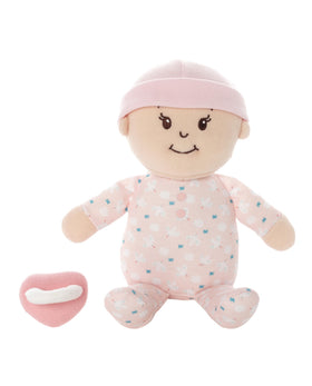 Love, Stella doll sits unassisted with a lightly weighted bottom for realistic posing.