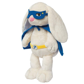 Manhattan Toy Superhero Bunny belt adds authentic costume detail for roleplay.
