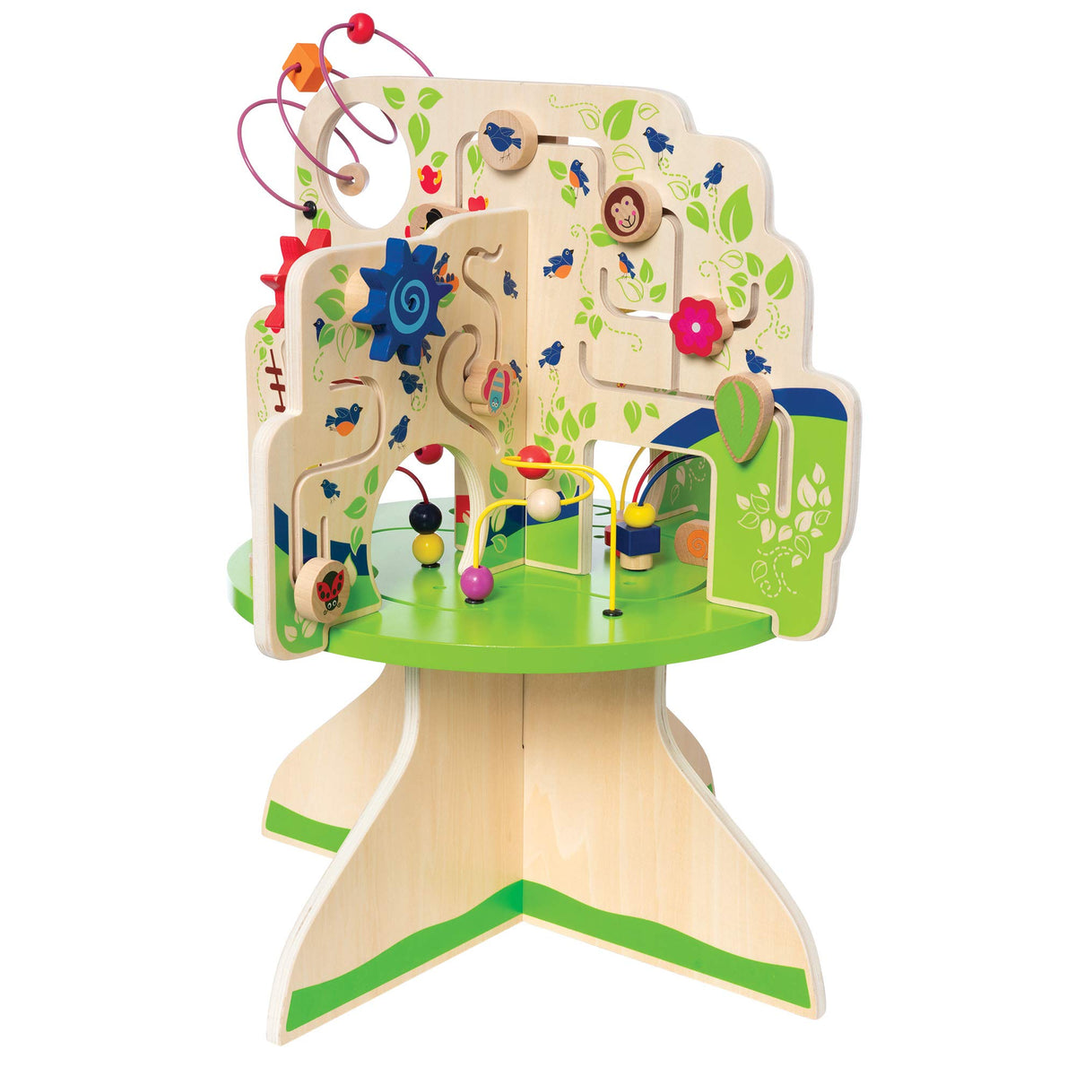 Manhattan Toy Tree Top Adventure bead runs boost hand-eye coordination
