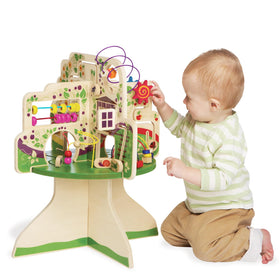 Manhattan Toy Tree Top Adventure sturdy wooden structure for durable play