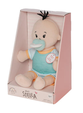 Manhattan Toy Wee Baby Fella magnetic pacifier design supports gentle soothing moments.