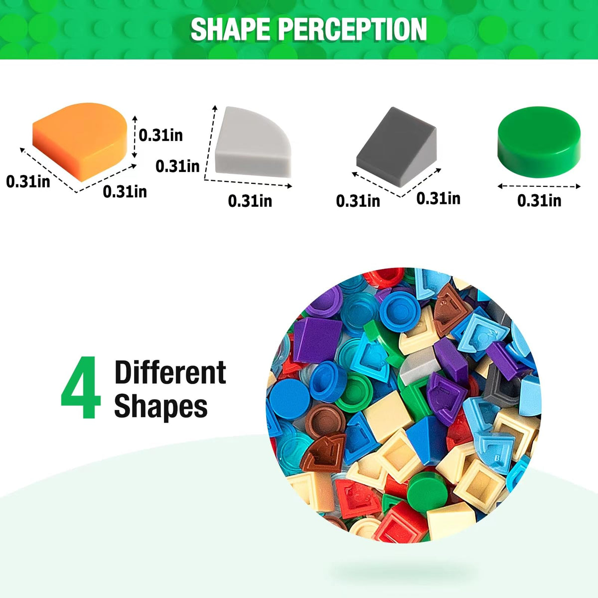 MANNIDOO 16 vibrant colors palette enables colorful mosaics on flat surfaces.