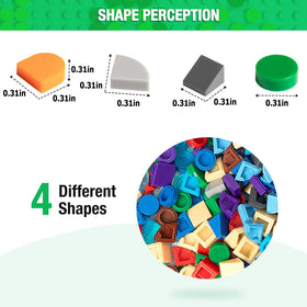 MANNIDOO 16 vibrant colors palette enables colorful mosaics on flat surfaces.