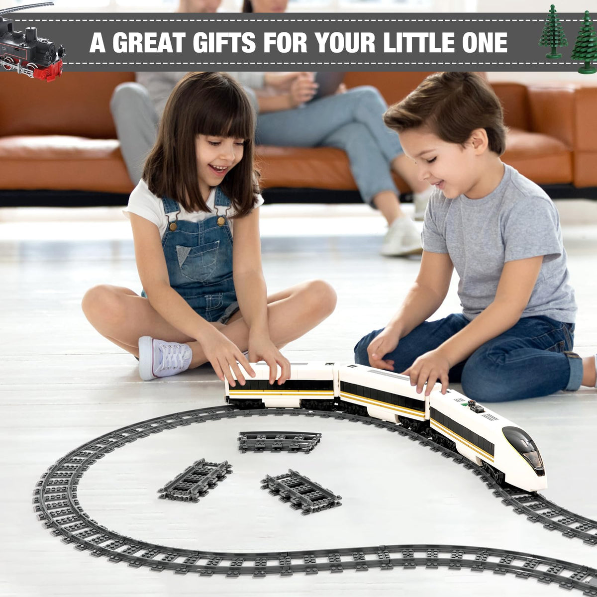 MANNIDOO expansion set compatible with major brands for mixed-track builds