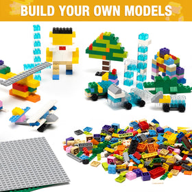 MANNIDOO colorful bricks encourage bright imaginative play.