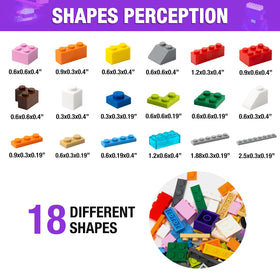 MANNIDOO transparent bricks add depth and visual effects.