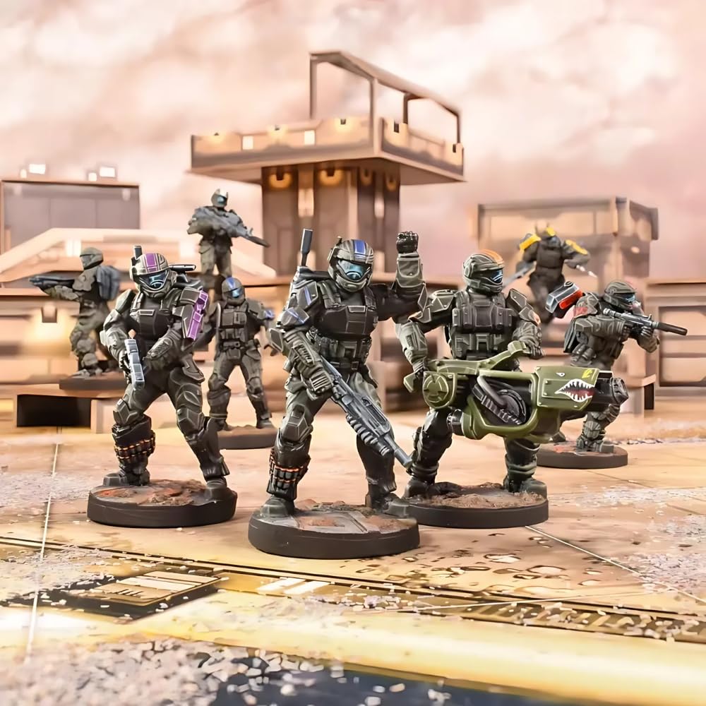 Mantic Halo Flashpoint card terrain set enhances battlefield immersion