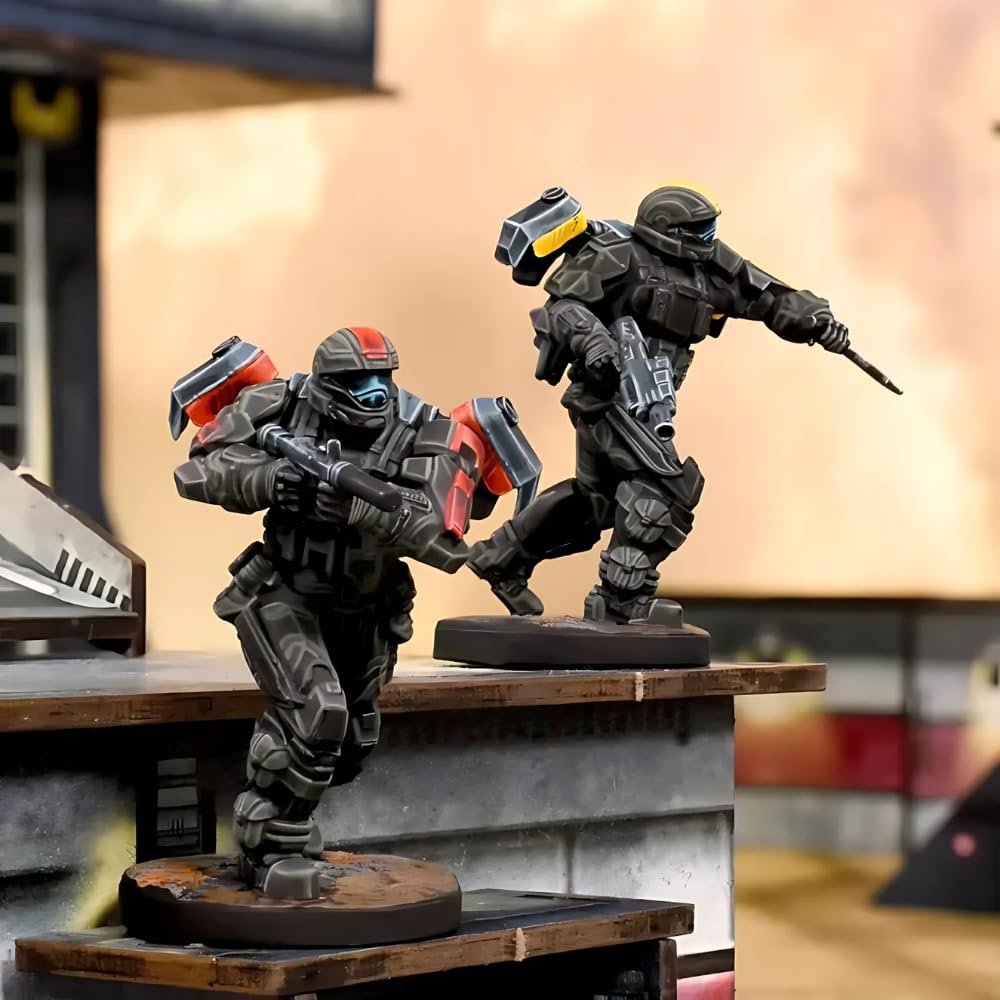 Mantic Halo Flashpoint Desperate Measures rulebook for ODST play variants