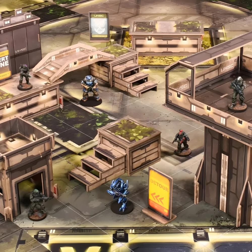 Mantic Halo Flashpoint dice and tokens for precise command decisions