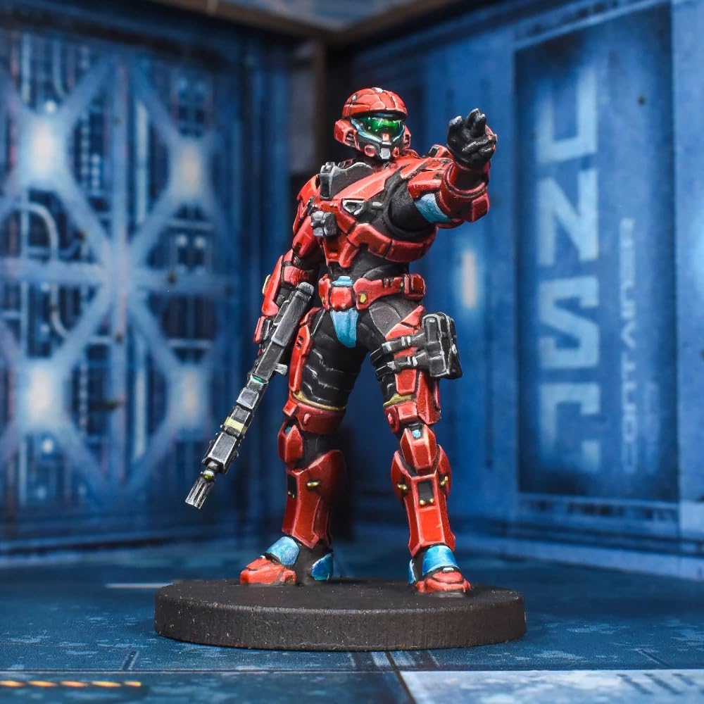 Mantic Halo Flashpoint two-player battle scene conveying competitive skirmish energy.