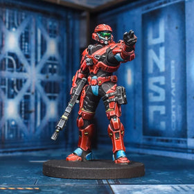 Mantic Halo Flashpoint two-player battle scene conveying competitive skirmish energy.
