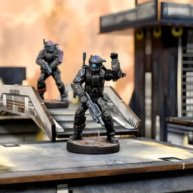 Mantic Halo Flashpoint urban terrain pieces for modular city layouts