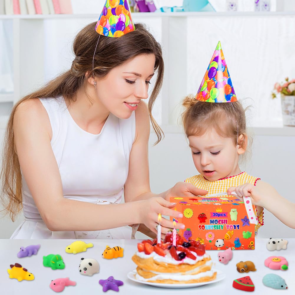Mantyplay animal and fruit shapes add color to any toy collection