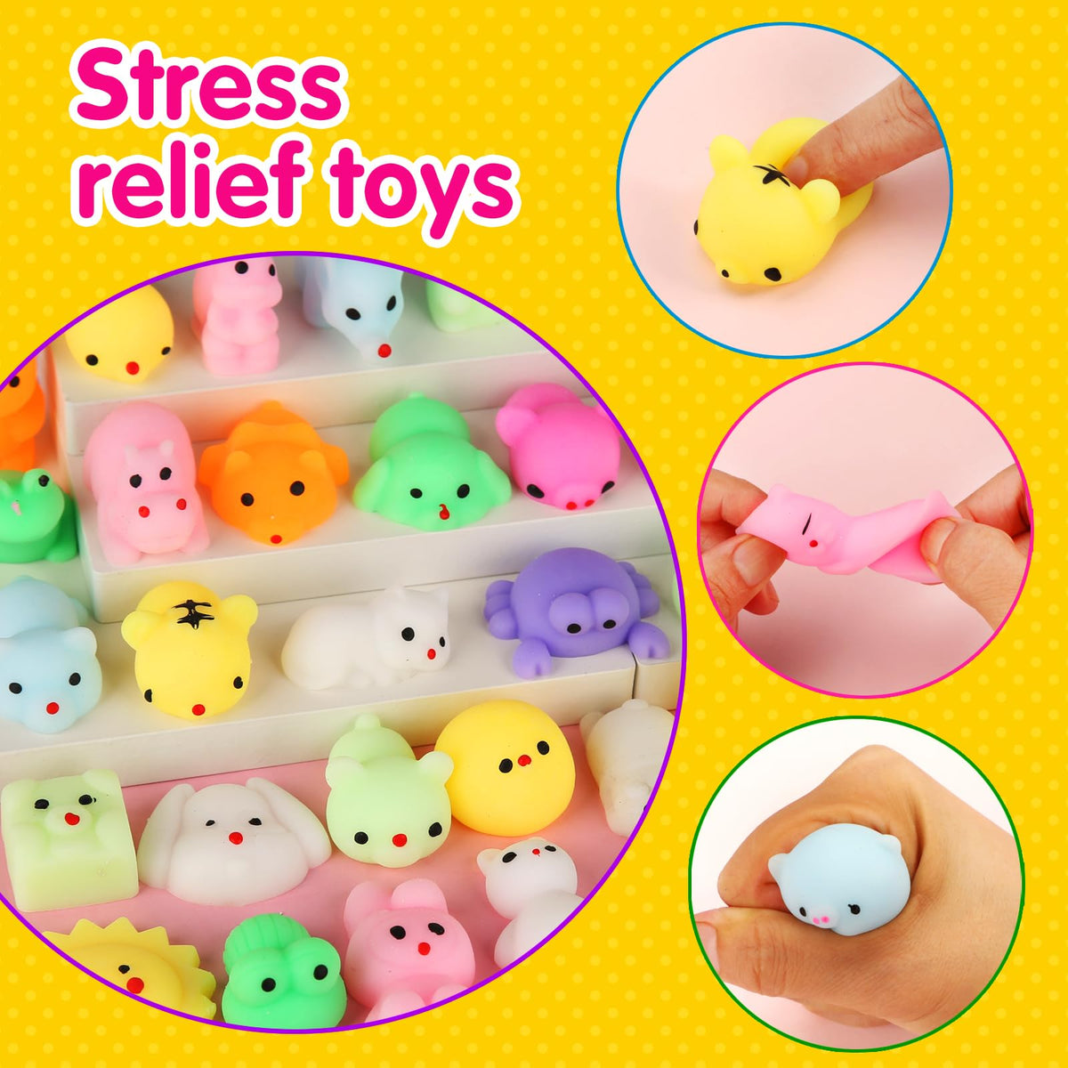 Mantyplay Mochi Squishy classroom prizes add colorful rewards to lessons and events.