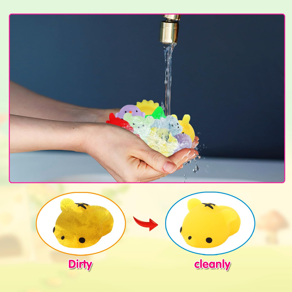 Mantyplay Mochi Squishy travel toys keep kids entertained on the go.