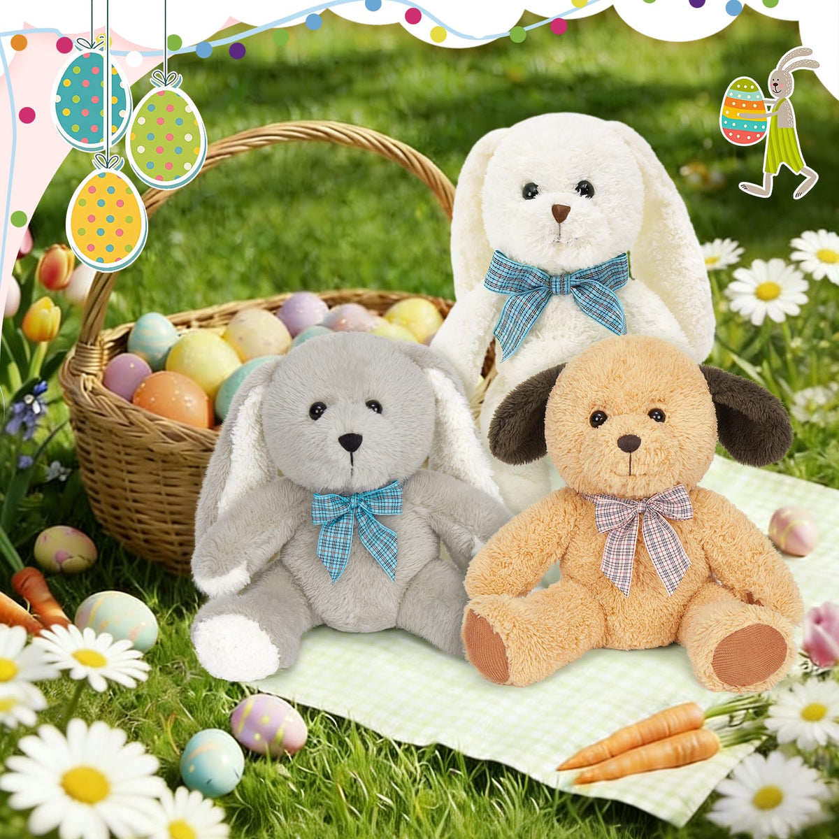 MaoGoLan 13-inch panda plush for soft, friendly adventures.