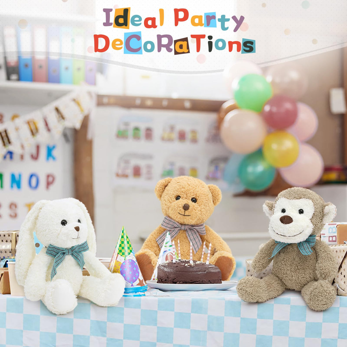 MaoGoLan 13-inch teddy bear plush for comforting hugs.