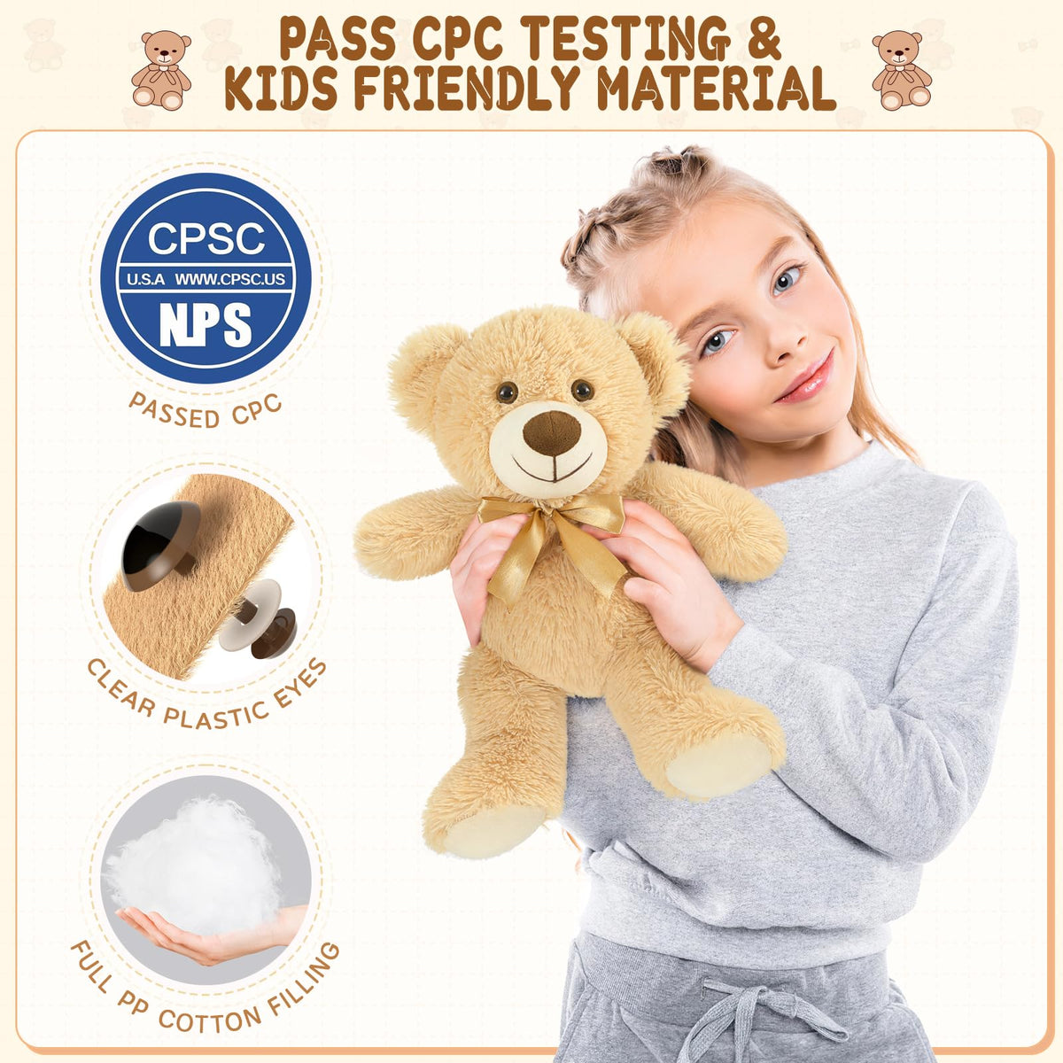 MaoGoLan 14 inch cuddle buddy for bedtime routines.