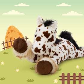 MaoGoLan 47-inch ridable plush offers full-body cuddling moments.