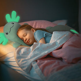 MaoGoLan 48-inch axolotl plush provides jumbo comfort and a supportive body pillow.