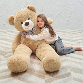 MaoGoLan 55-inch teddy bear cover: ultra-soft plush for cozy hugs.