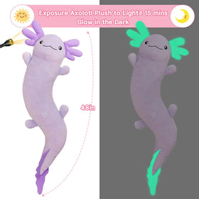 MaoGoLan Axolotl decorative plush for sofa, bed, or desk decor.
