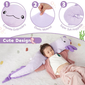 MaoGoLan Plush Pillow offers soft, skin-friendly comfort and comforting hugs.