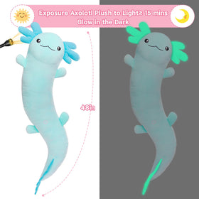 MaoGoLan axolotl plush decor enhances any sofa, bed, or desk
