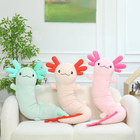 MaoGoLan axolotl plush packaging showcases gift-ready presentation