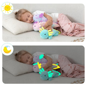 MaoGoLan axolotl rainbow tie-dye plush suitable for playtime