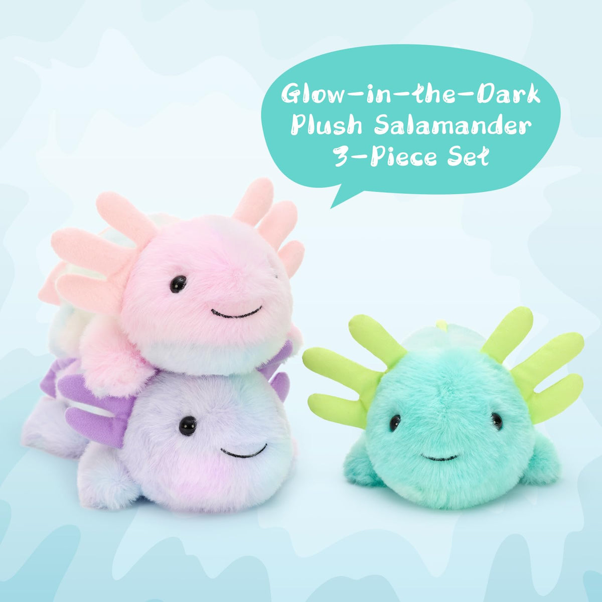 MaoGoLan axolotl plush crafted from soft material for gentle hugs
