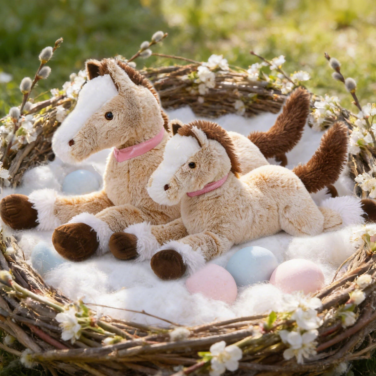 MaoGoLan brown pony plush durable fabric for rough play