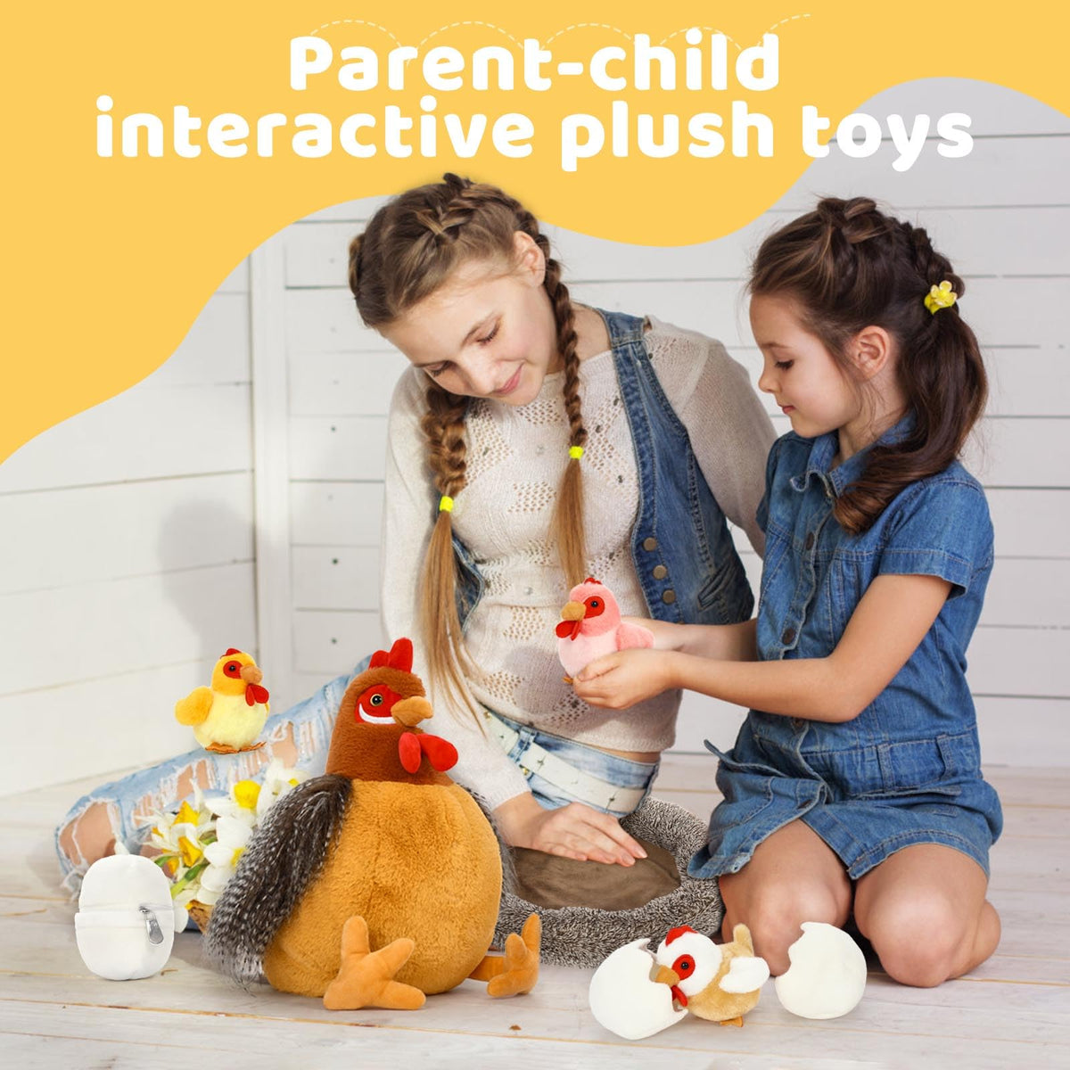 MaoGoLan decorative farm plush set for nurseries and playrooms.