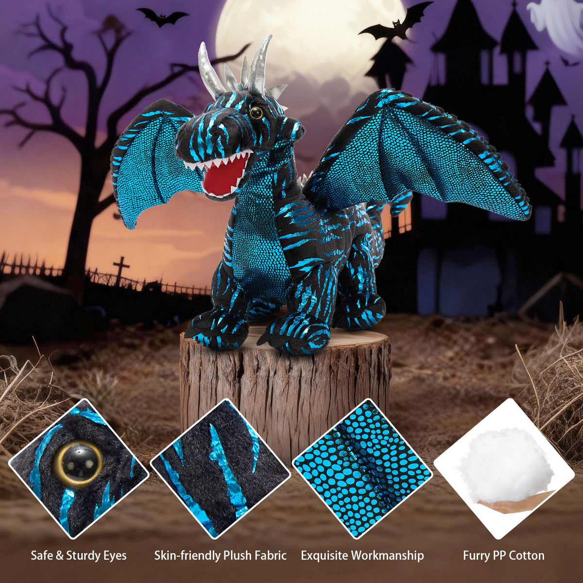 MaoGoLan dragon baby plush toy 4 cozy friend for bedtime