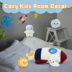 MaoGoLan earth plush, 4.33-inch, educational buddy for orbit-themed adventures.