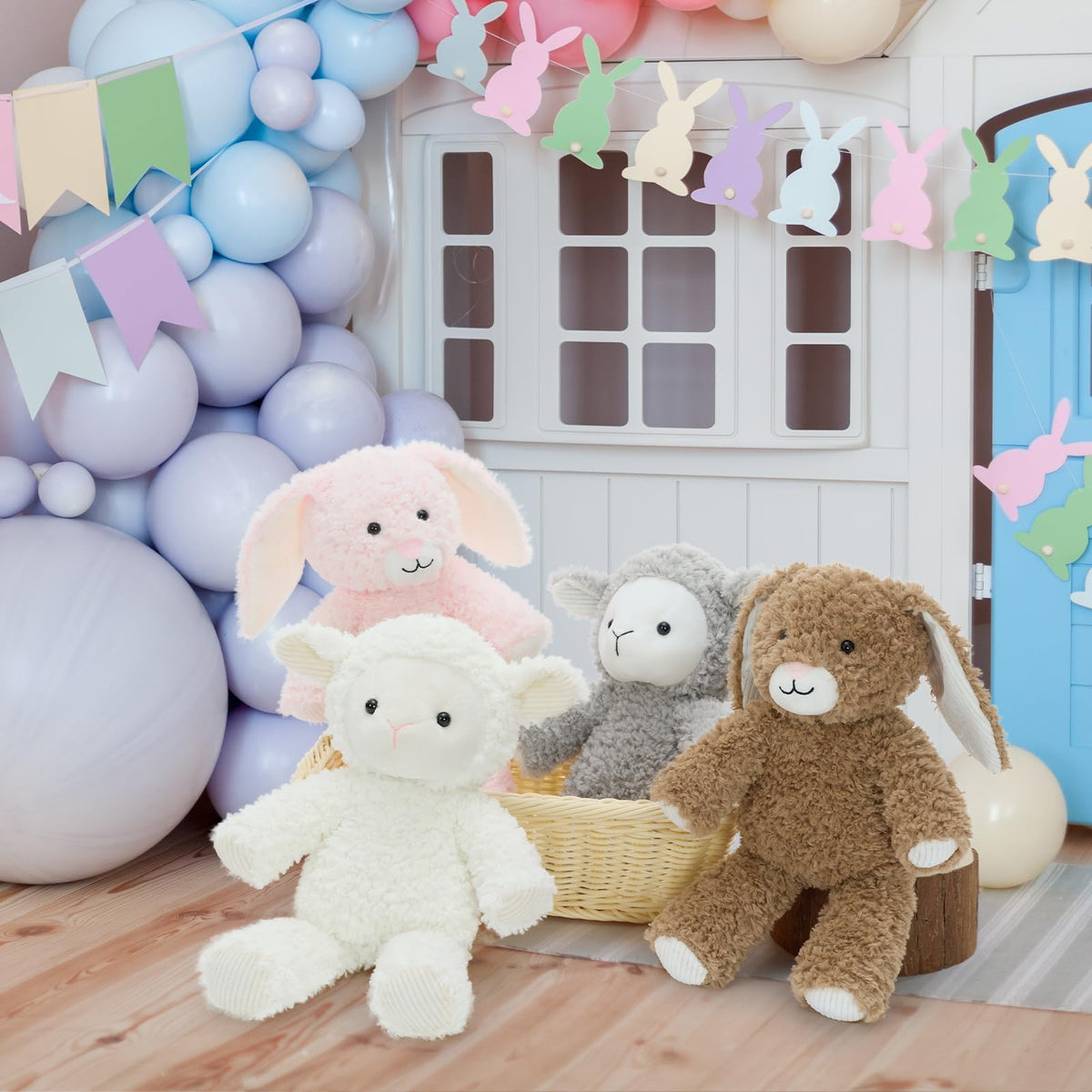 MaoGoLan Easter sheep add festive charm as basket or party decor.