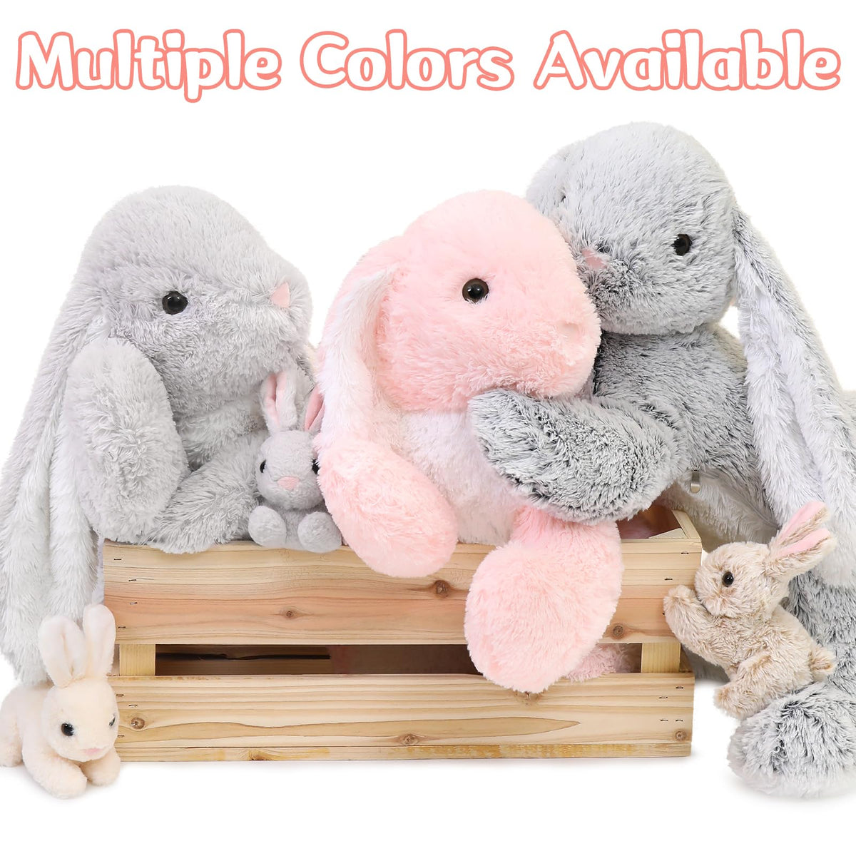 MaoGoLan Easter bunny display adds charming nursery or classroom decor.