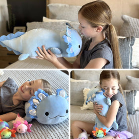 MaoGoLan plush serves as a versatile throw pillow for cozy reading corners.