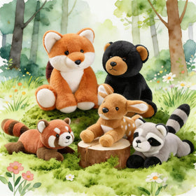 MaoGoLan fox plush 8-inch woodland toy for playtime