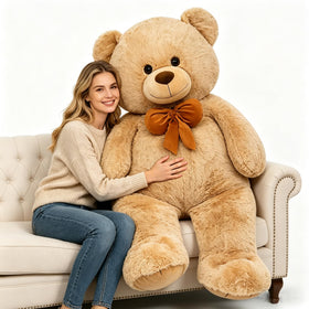 MaogoLan giant 47-inch teddy bear standing for cozy hugs