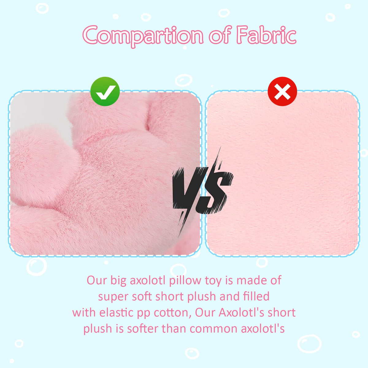 MaoGoLan 100 cm axolotl plush showcases generous length for cuddling