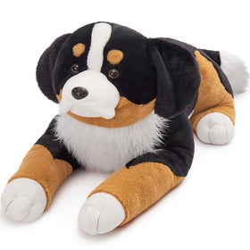 MaoGoLan giant Bernese plush, front view, ideal cuddle partner for kids and adults