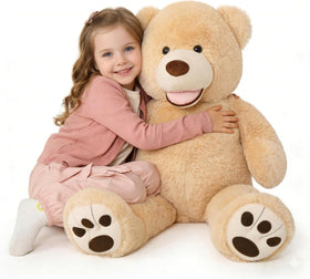 MaoGoLan giant teddy bear close-up fur for ultra-soft hugs