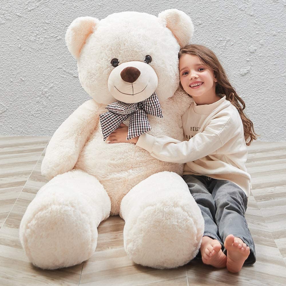 MaoGoLan 47-inch teddy bear cover for cozy hugs.