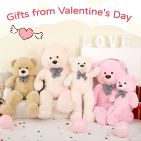 MaoGoLan giant teddy bear shown as a baby shower centerpiece for charming decor.