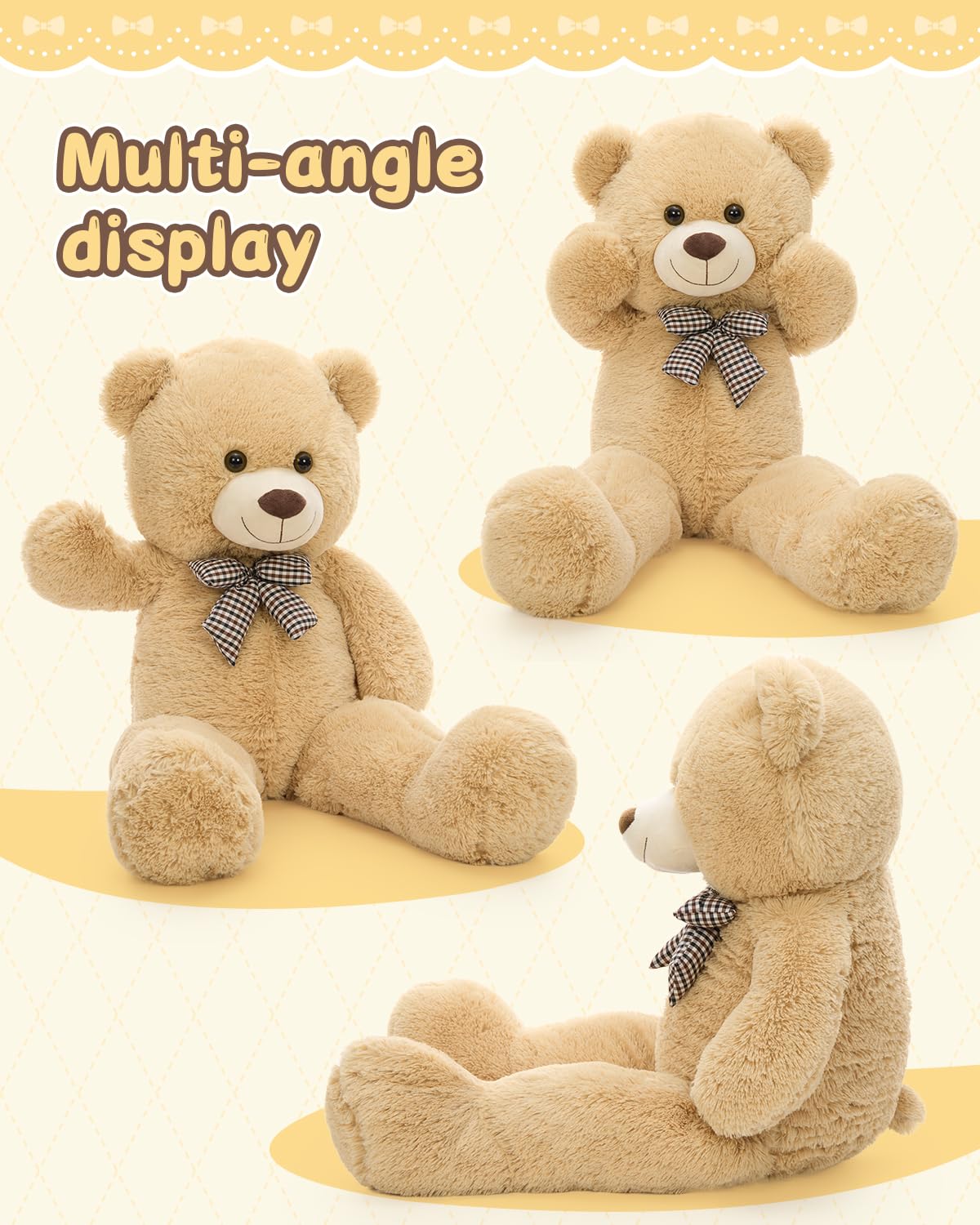 Maogolan Giant Teddy Bear baby shower gift idea for celebration.